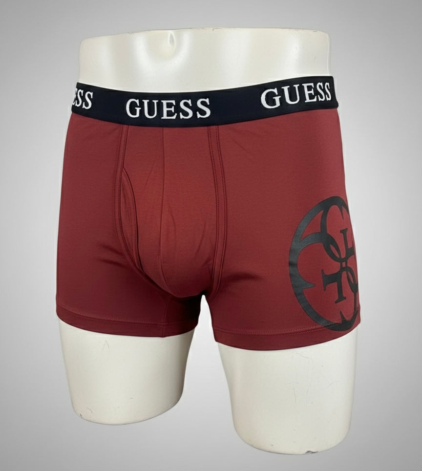 Gatsby Boxer Briefs - Burgundy 881 red