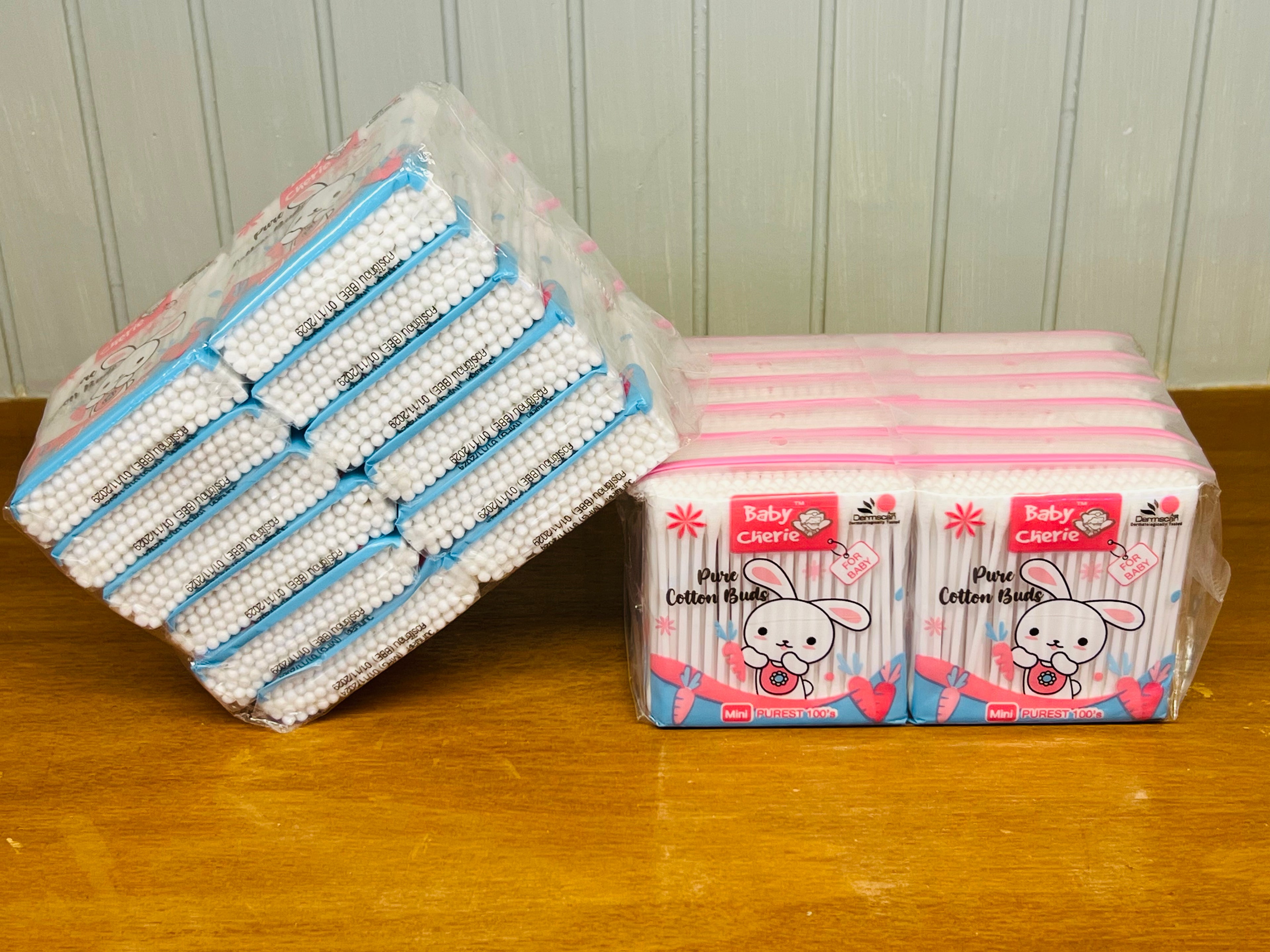 Baby Pure Cotton Buds – Soft & Safe Ear Cleaning Sticks (Pack)