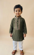 GATSBY Boys Son Panjabi Set SL20 Olive