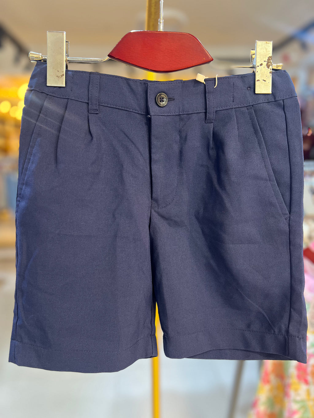 Premium Boys Casual Shorts Navy Blue-C424