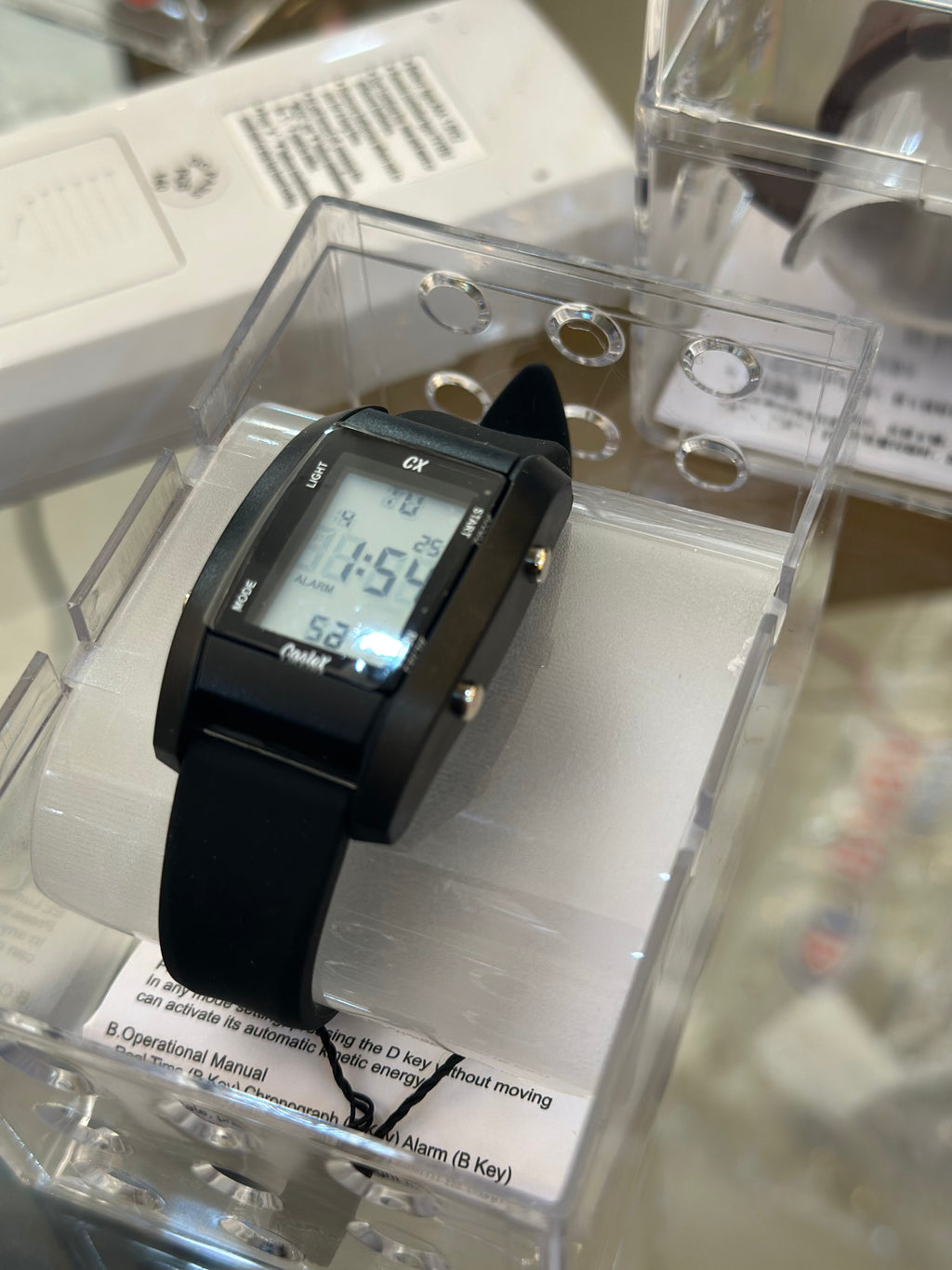 Baby Silicone Strap Watch akh555-Black