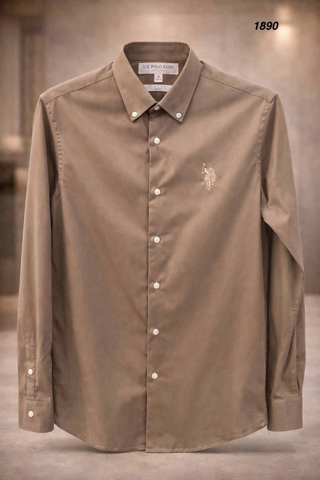 GATSBY Mens F/S Shirt_ US POLO 1890