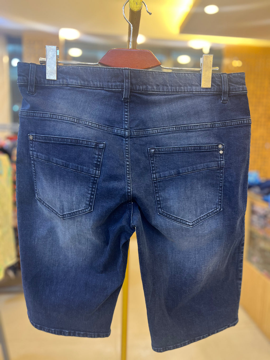 Premium Men’s Casual Shorts Denim Blue-C23