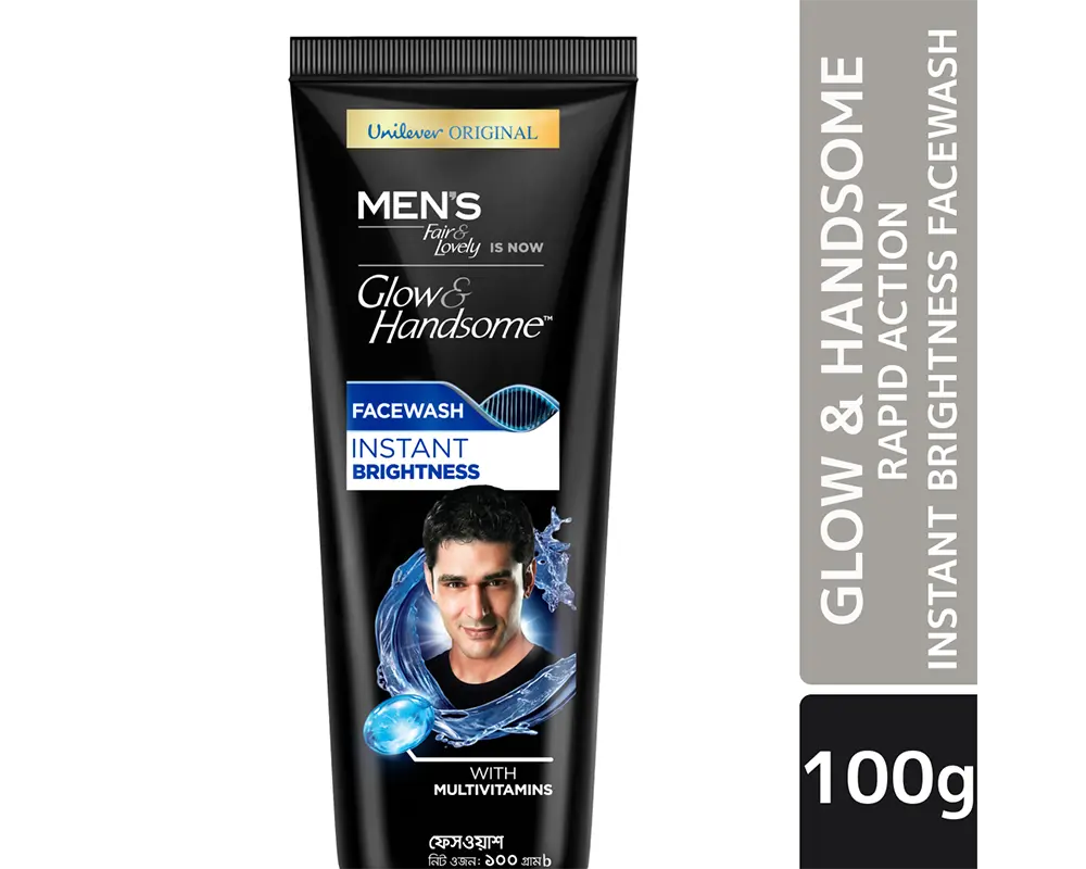 Glow & Handsome Men’s Instant Brightness Face Wash