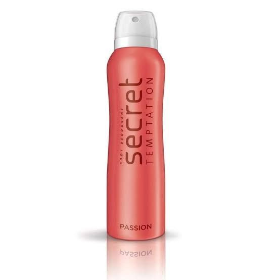 Secret Temptation Body Deodorant Spray – Long Lasting Freshness