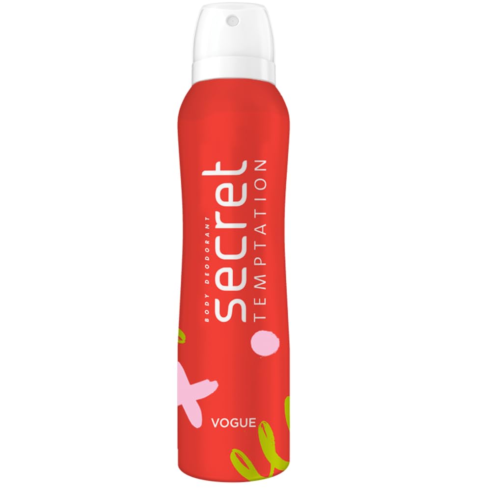 Secret Temptation Body Deodorant Spray – Long Lasting Freshness