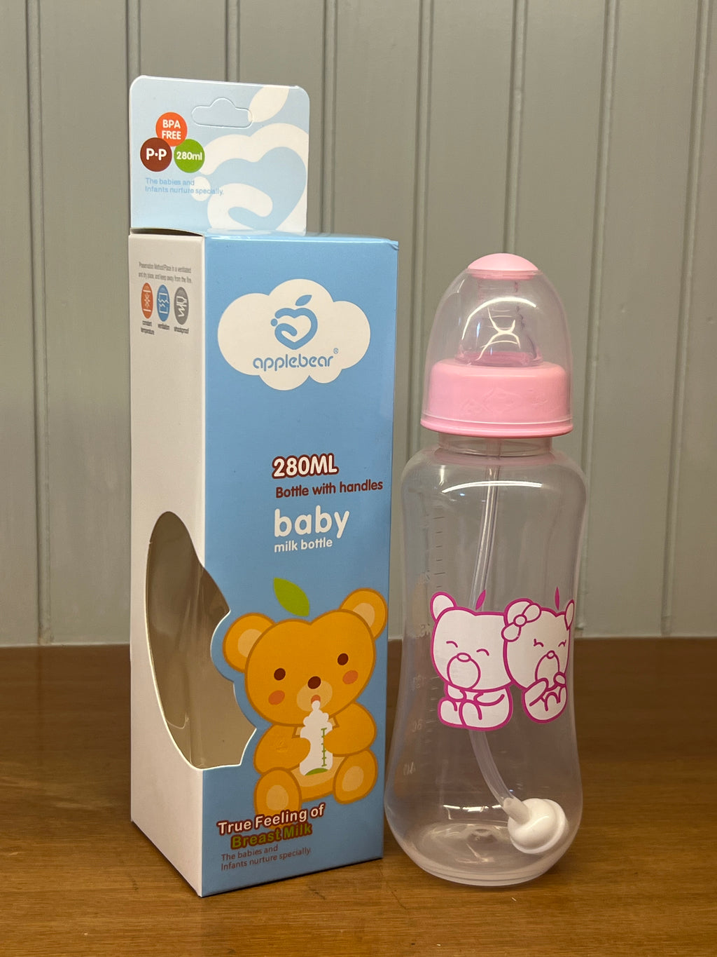Applebear Baby Milk Bottle 280ml-C1010