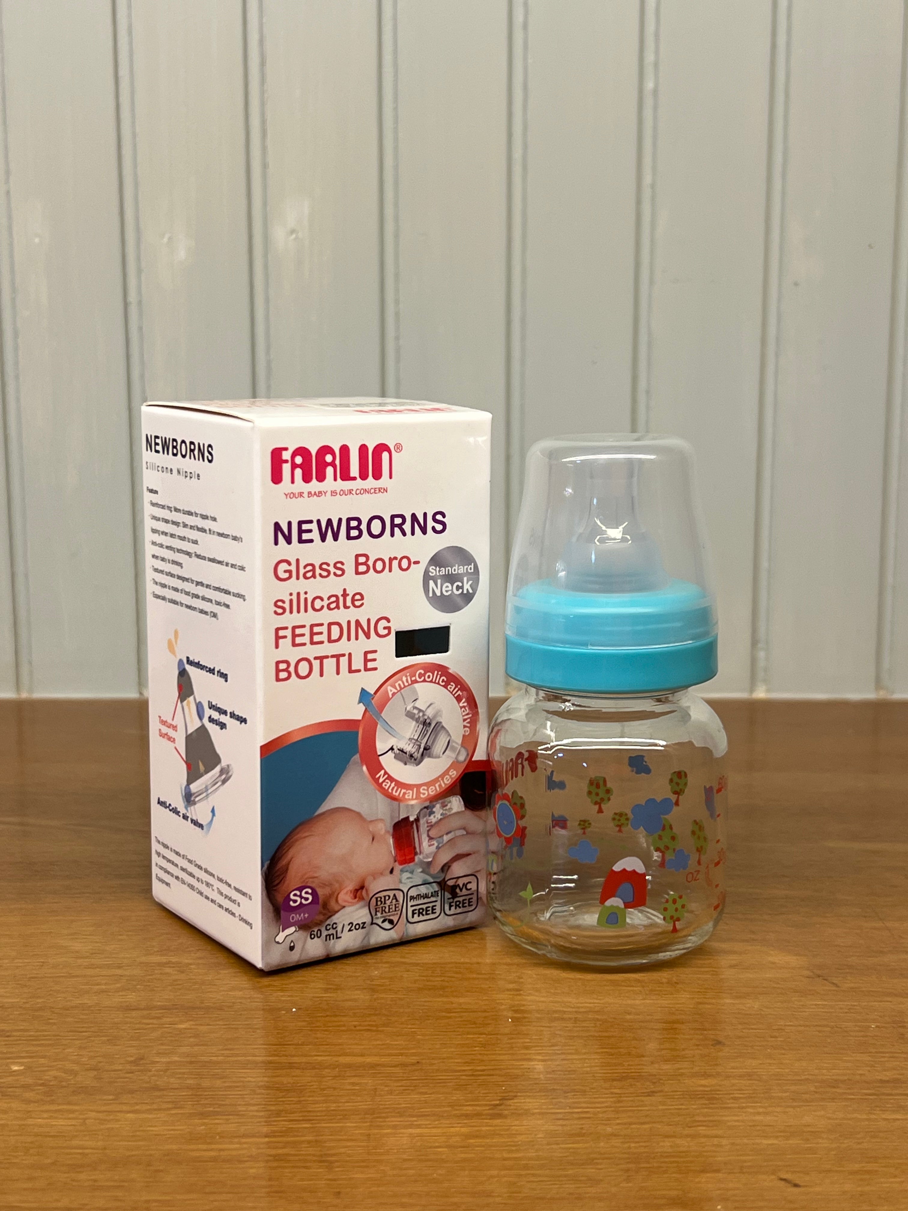 Farlin Newborns Feeding Bottle 60ml/2oz -C1016