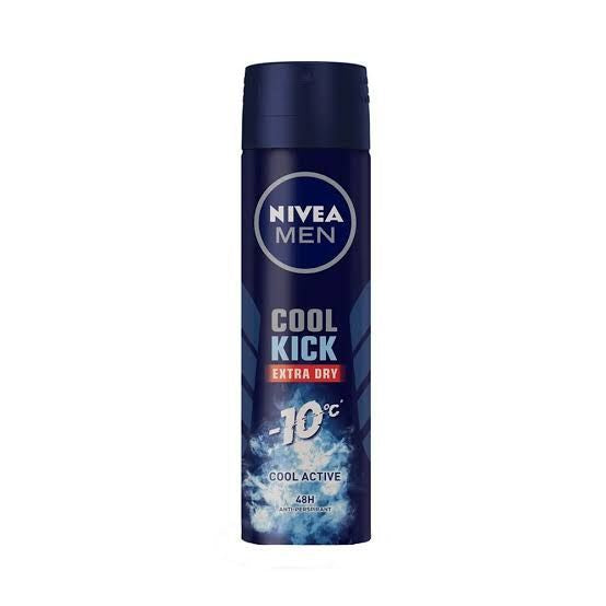 NIVEA Men Anti-Perspirant Body Spray – Cool & Silver Series