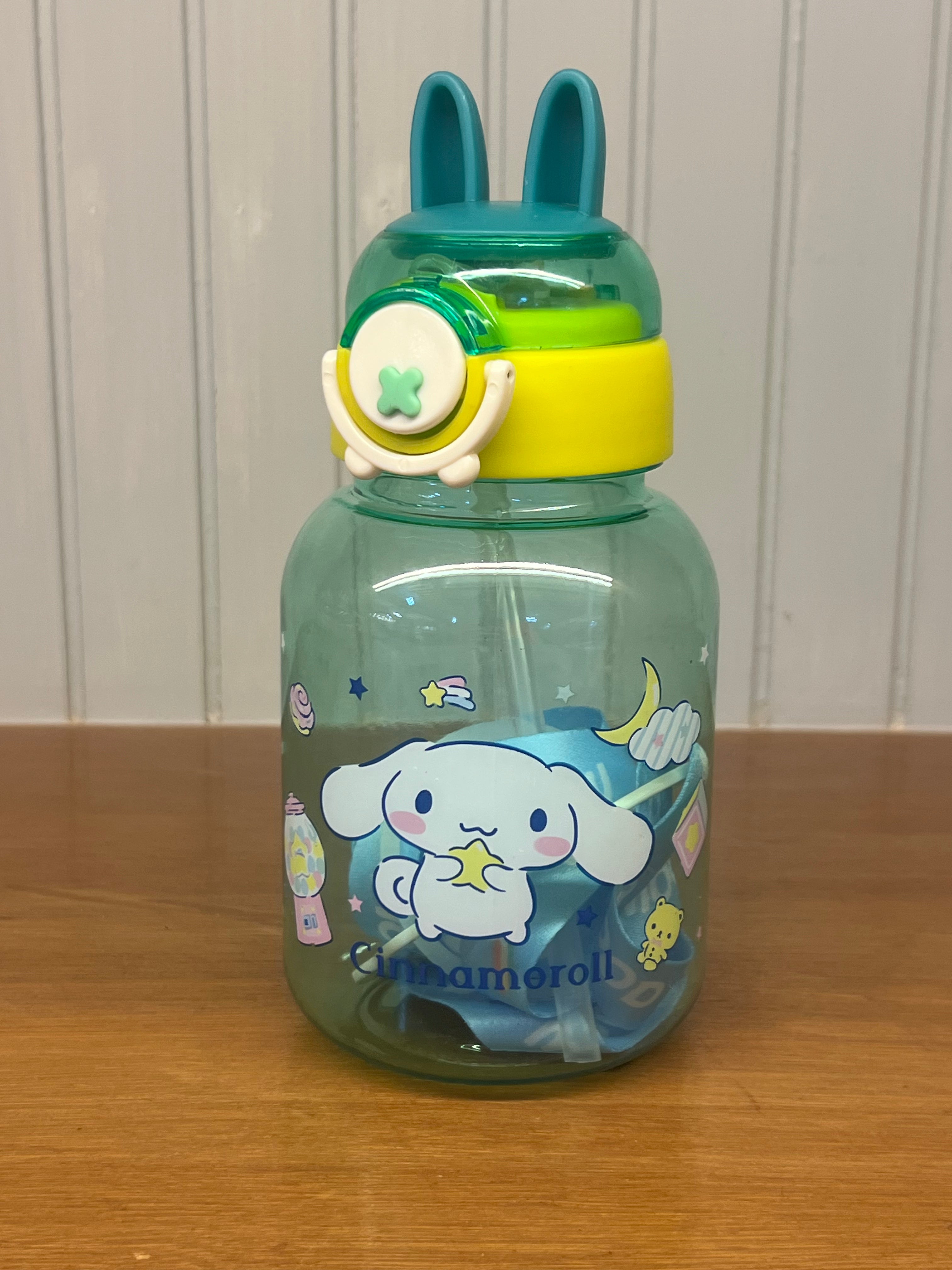 Kids Water Bottle with Straw -C1038