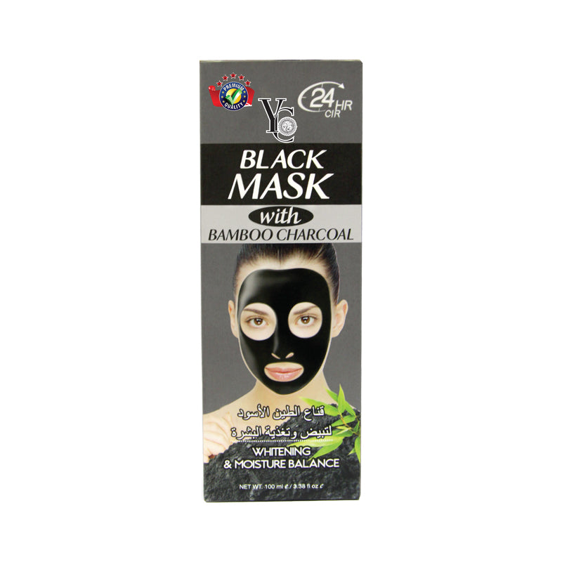 YC Black Mask with Bamboo Charcoal