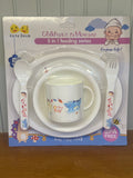 Cute Duck Children’s 5-in-1 Feeding Tableware Set