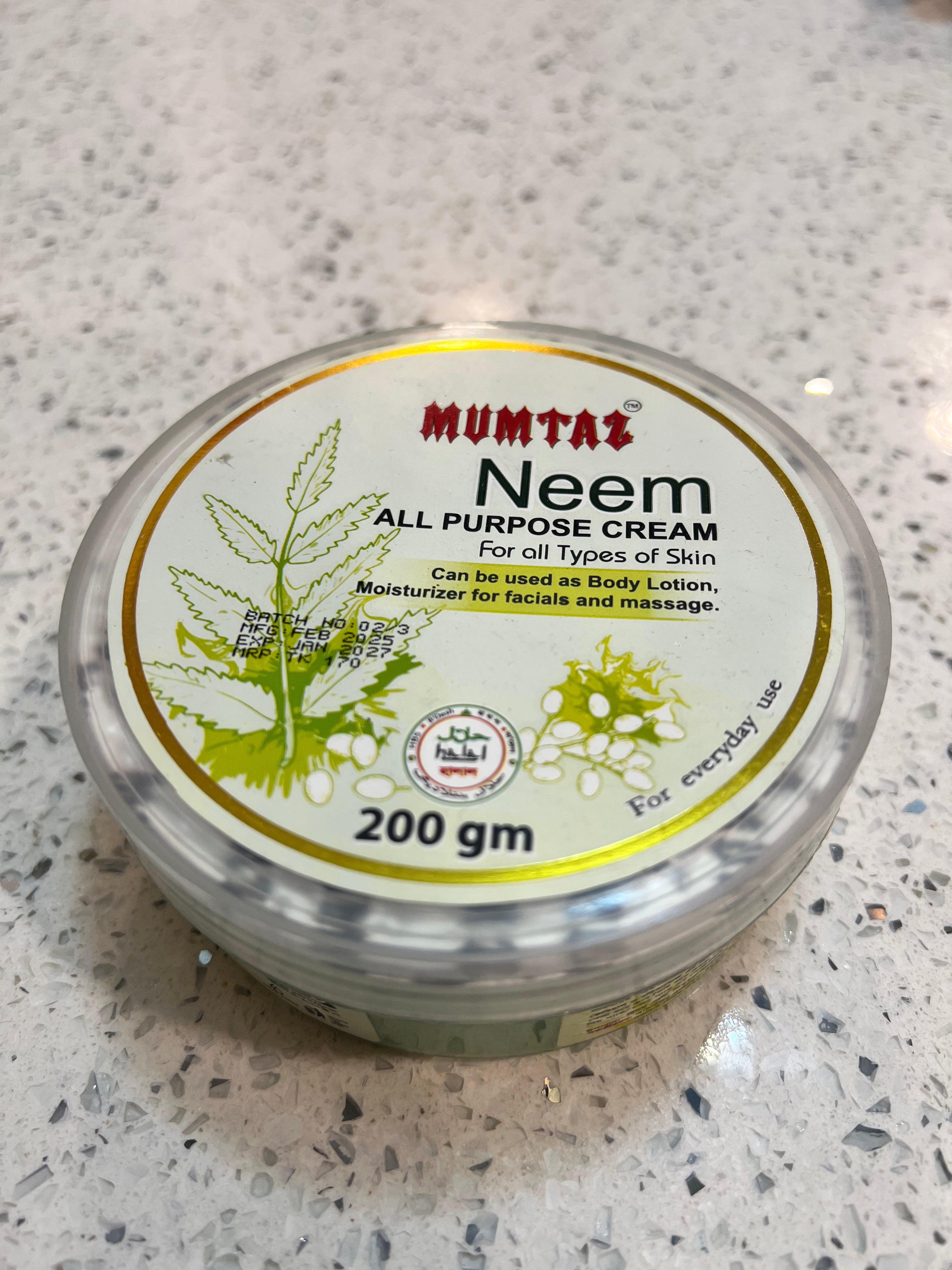 Mumtaz Herbal All Purpose Cream – 200gm (Quota)