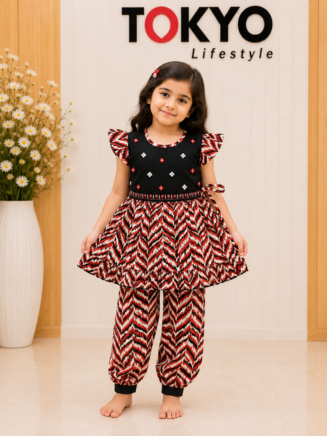 Girls Stylish Top Set -C116