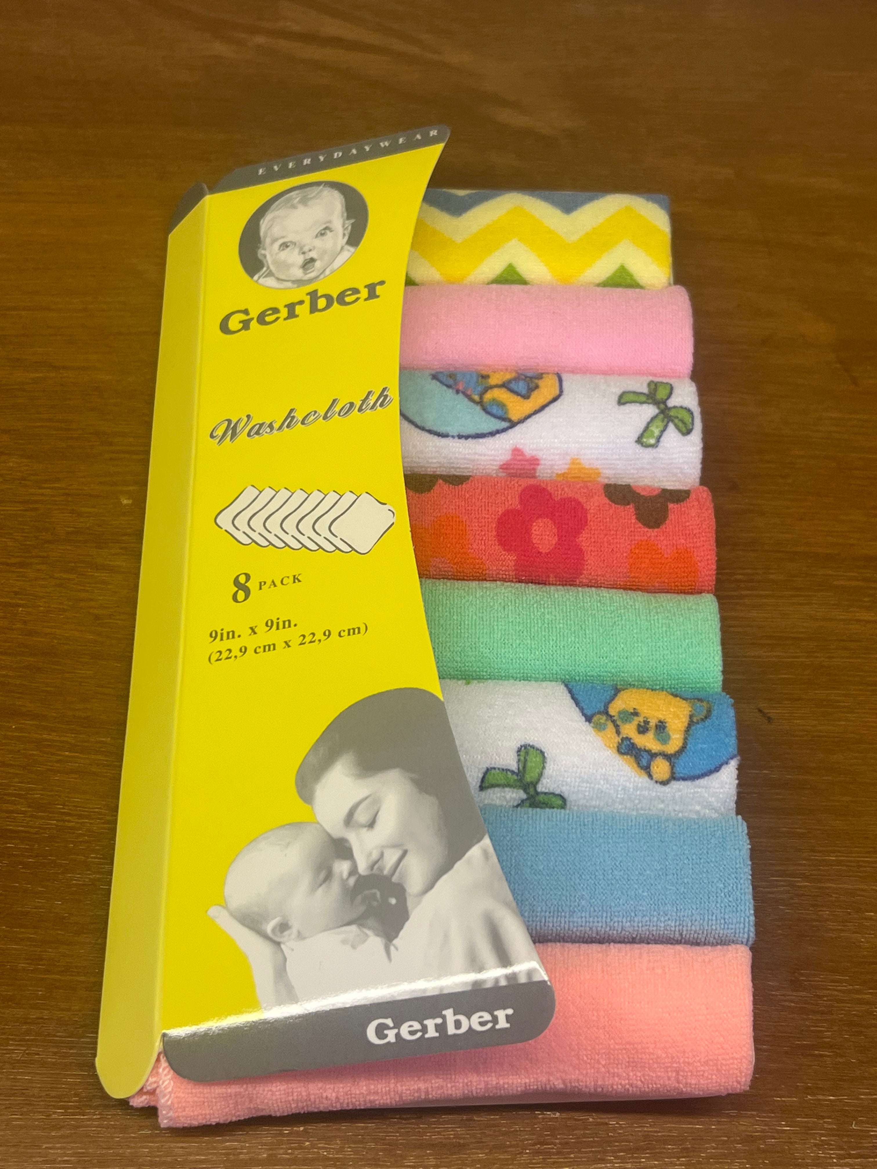 Gerber Baby Washcloth Set