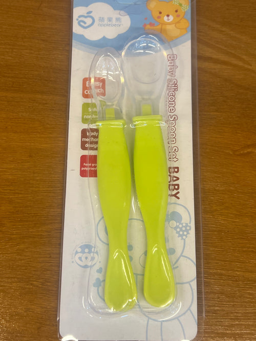 Baby Silicone Spoon Set