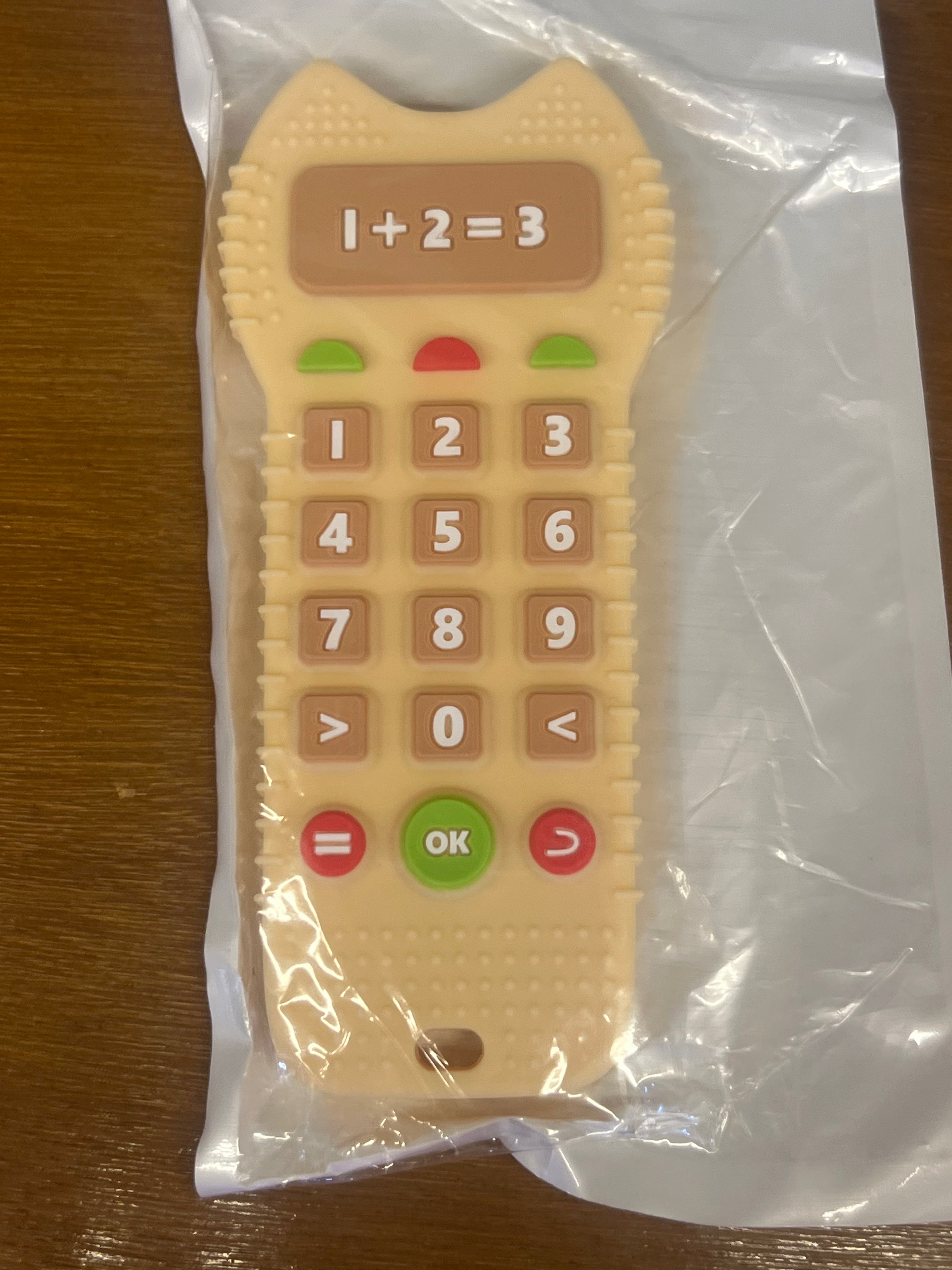 Kids Silicone Calculator Toy