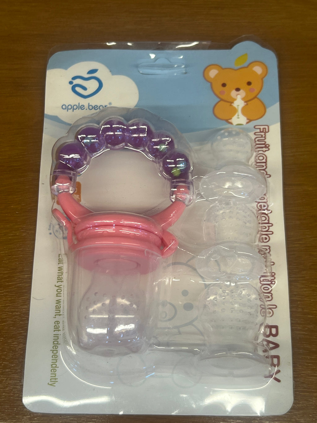 Baby Silicone Fruit Feeder with Extra Mesh