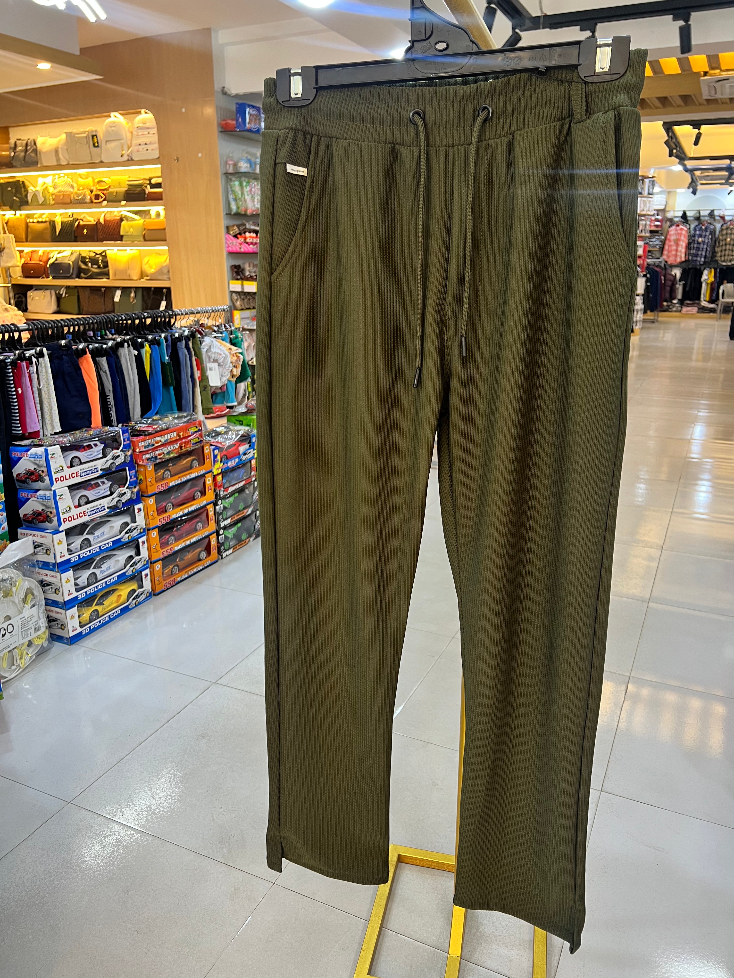 Premium Low Cut Baggy Olive Green-TP09