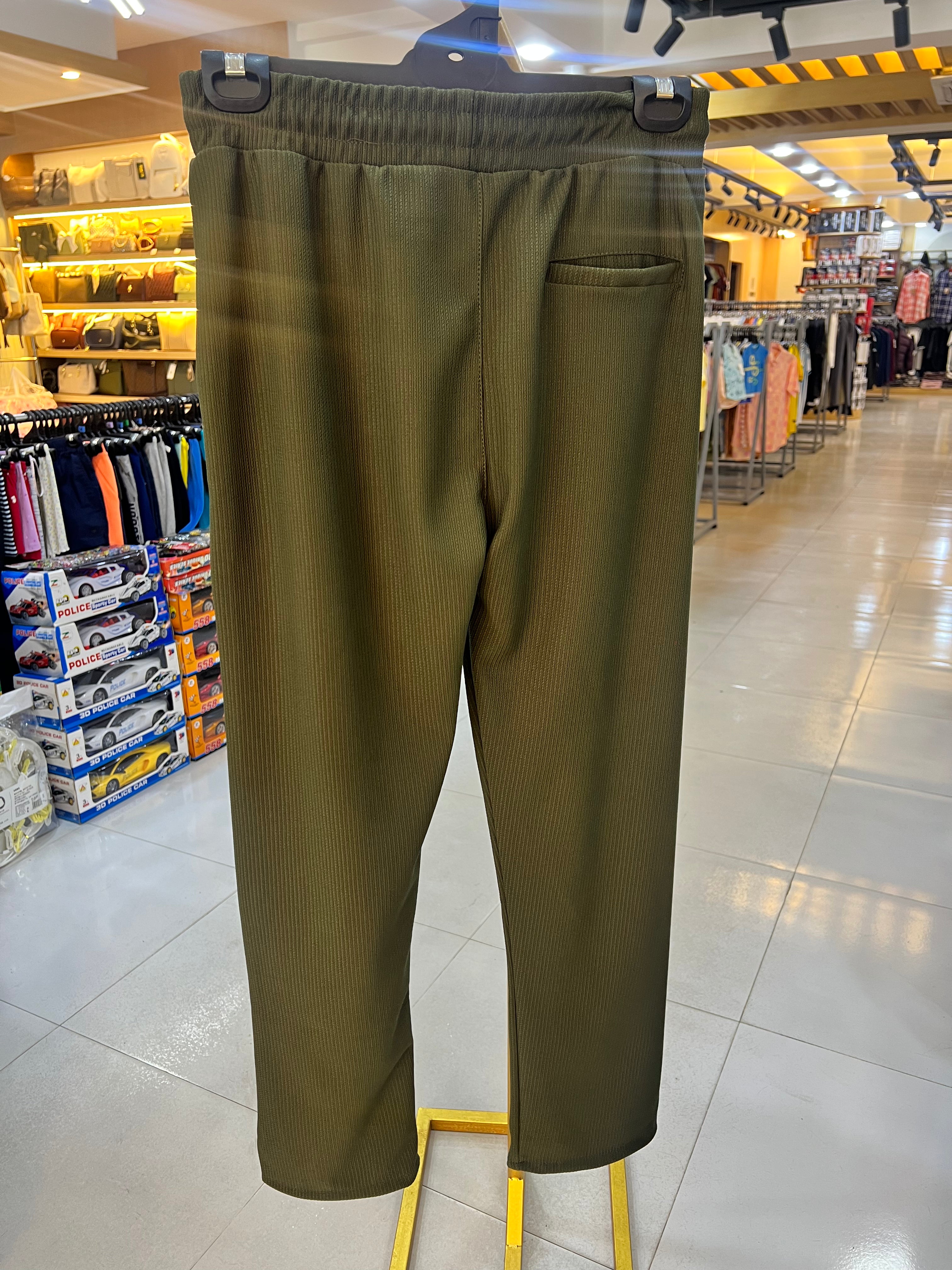 Premium Low Cut Baggy Olive Green-TP09