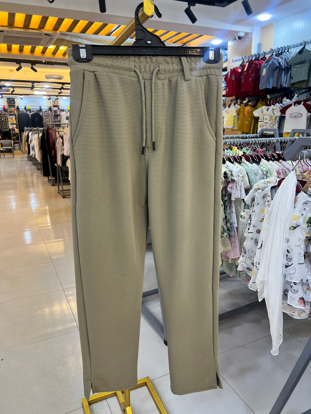 Premium Low Cut Baggy Trouser Light Khaki-TP11