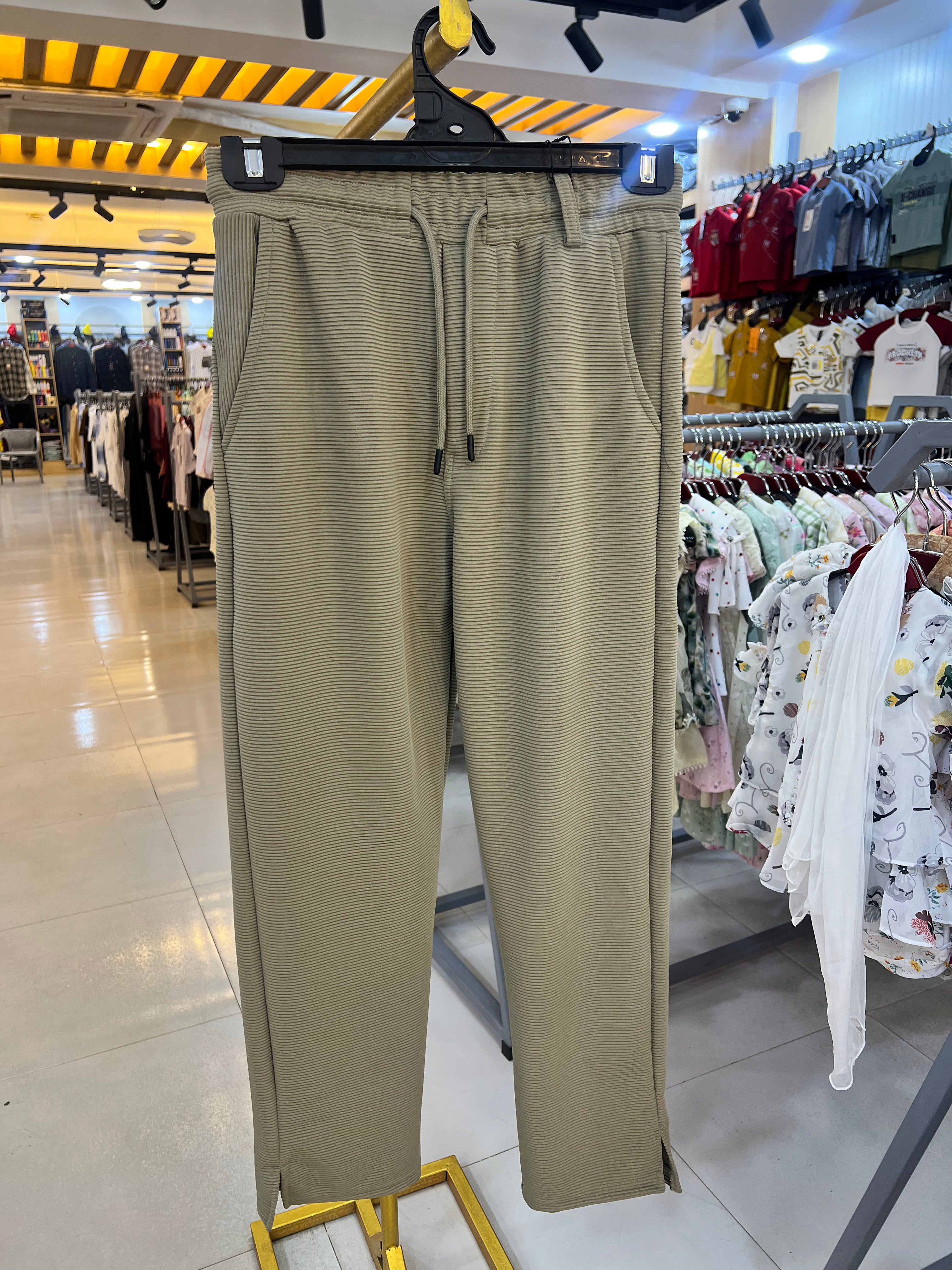 Premium Low Cut Baggy Trouser Light Khaki-TP11