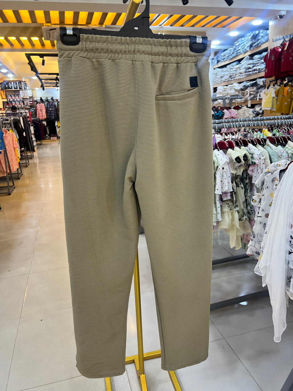 Premium Low Cut Baggy Trouser Light Khaki-TP11