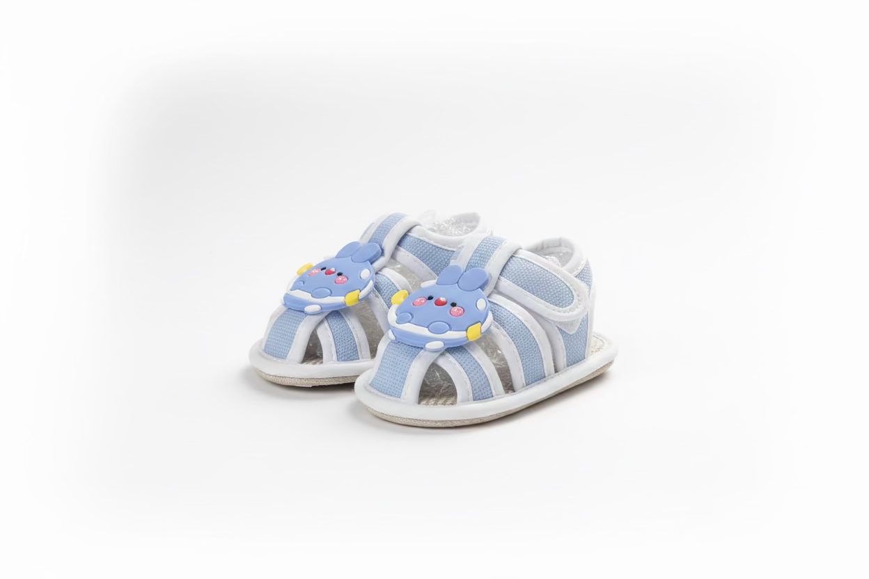 Baby Pink Bunny Soft Sole Shoes
