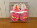 Pink Polka Dot Soft Baby Shoes