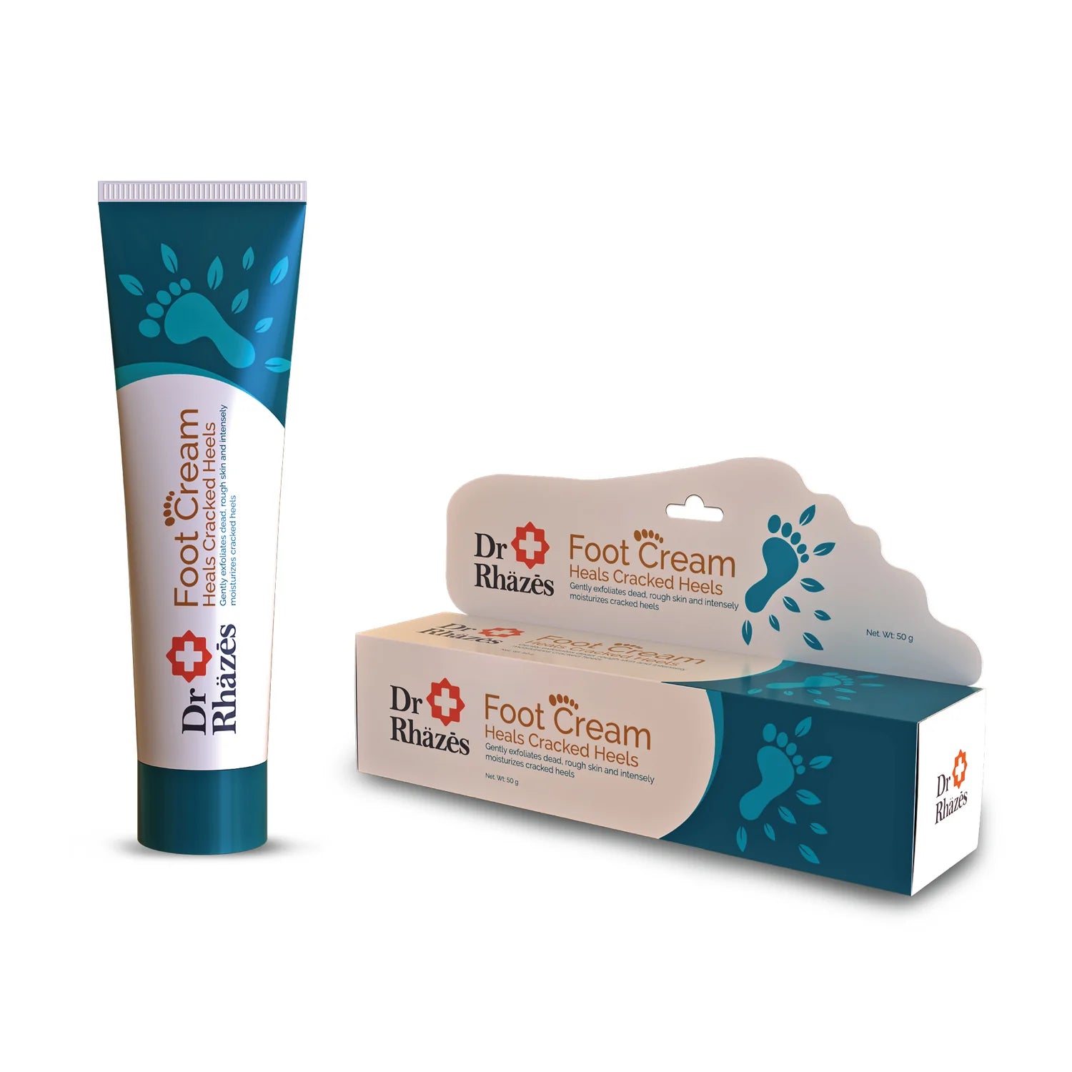 Dr Rhazes Foot Cream – Heals Cracked Heels & Deep Moisturizing Care (50g)