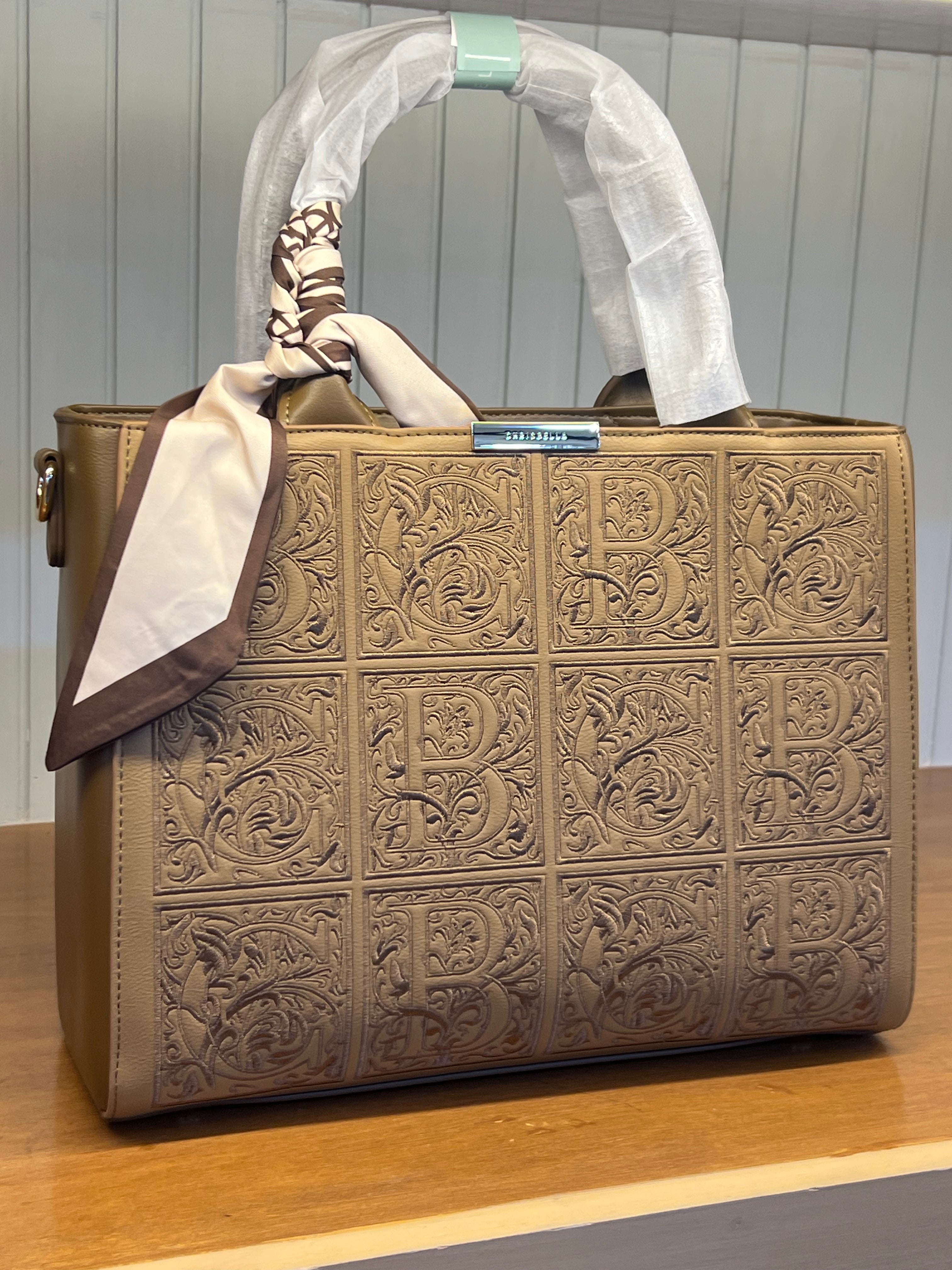 Chrisbella Monogram Tote
