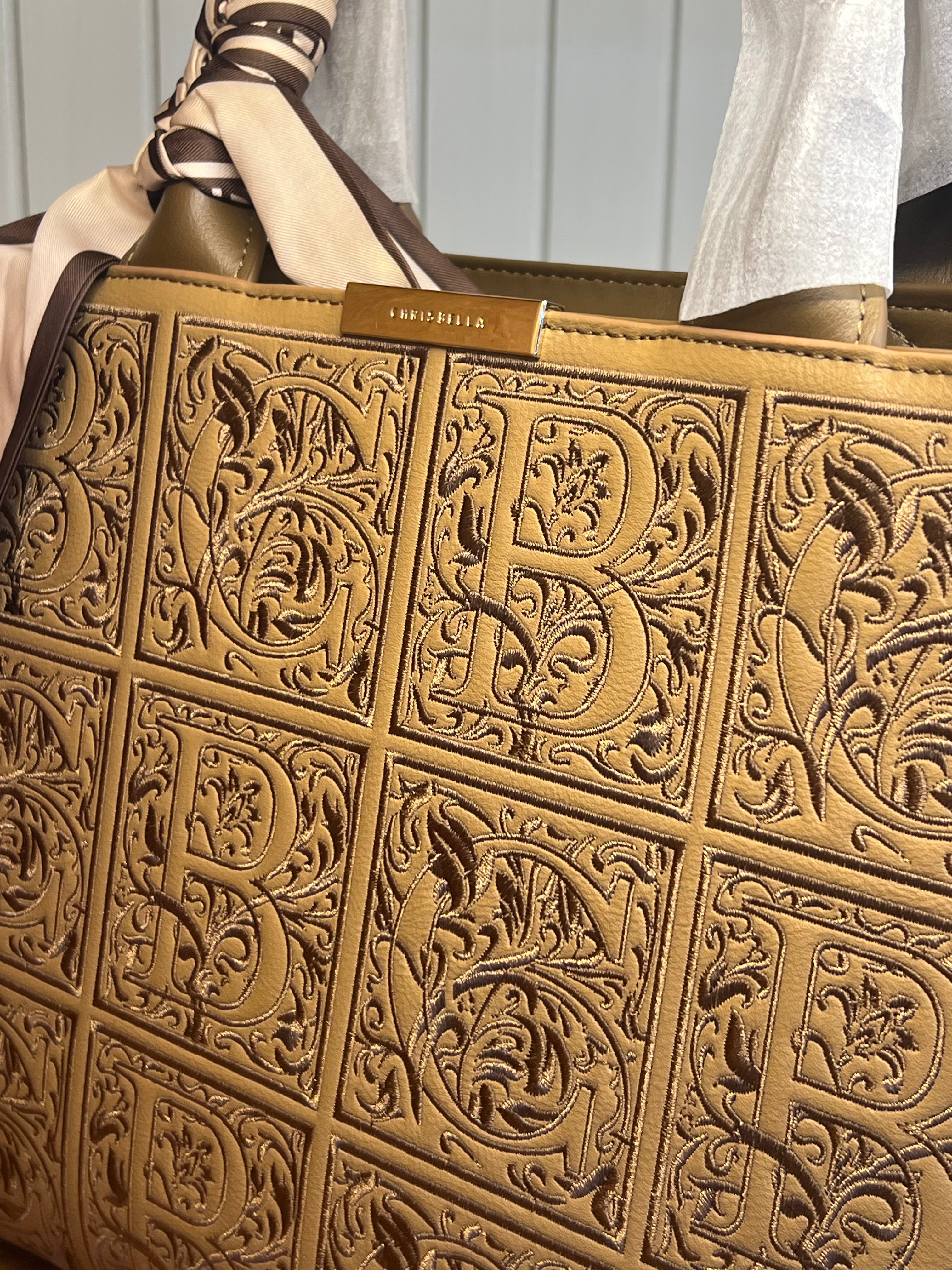 Chrisbella Monogram Tote