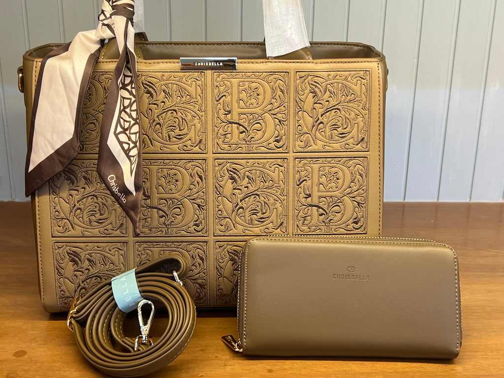 Chrisbella Monogram Tote