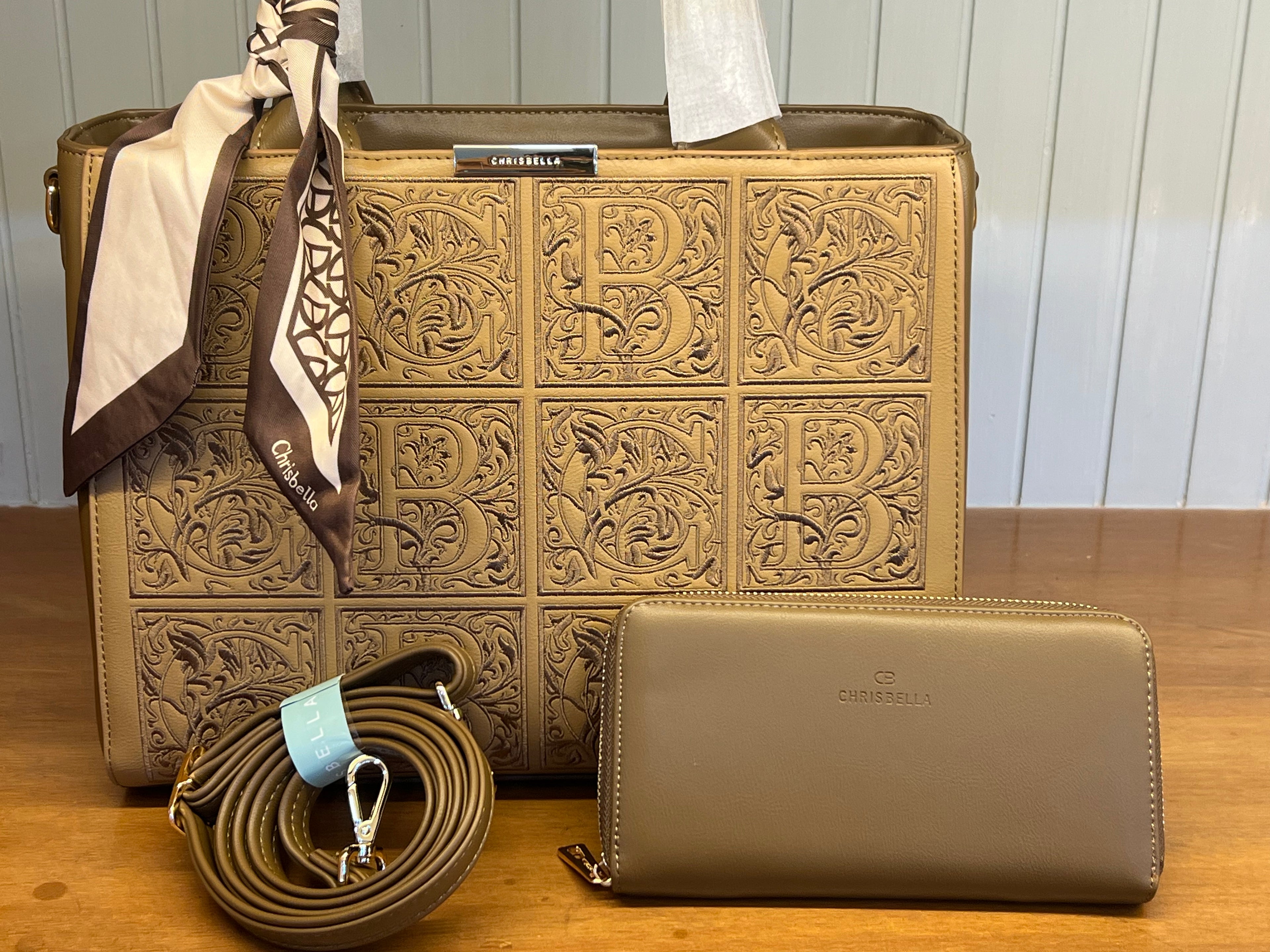 Chrisbella Monogram Tote