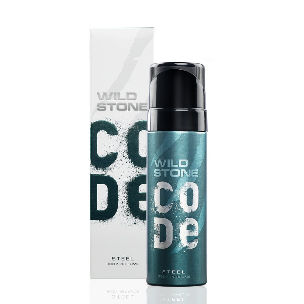 Wild Stone Body Perfume Collection – Code Series & Intense Deodorant Range (120ml)