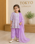 Girls Kurti Set with Dupatta & Palazzo 10