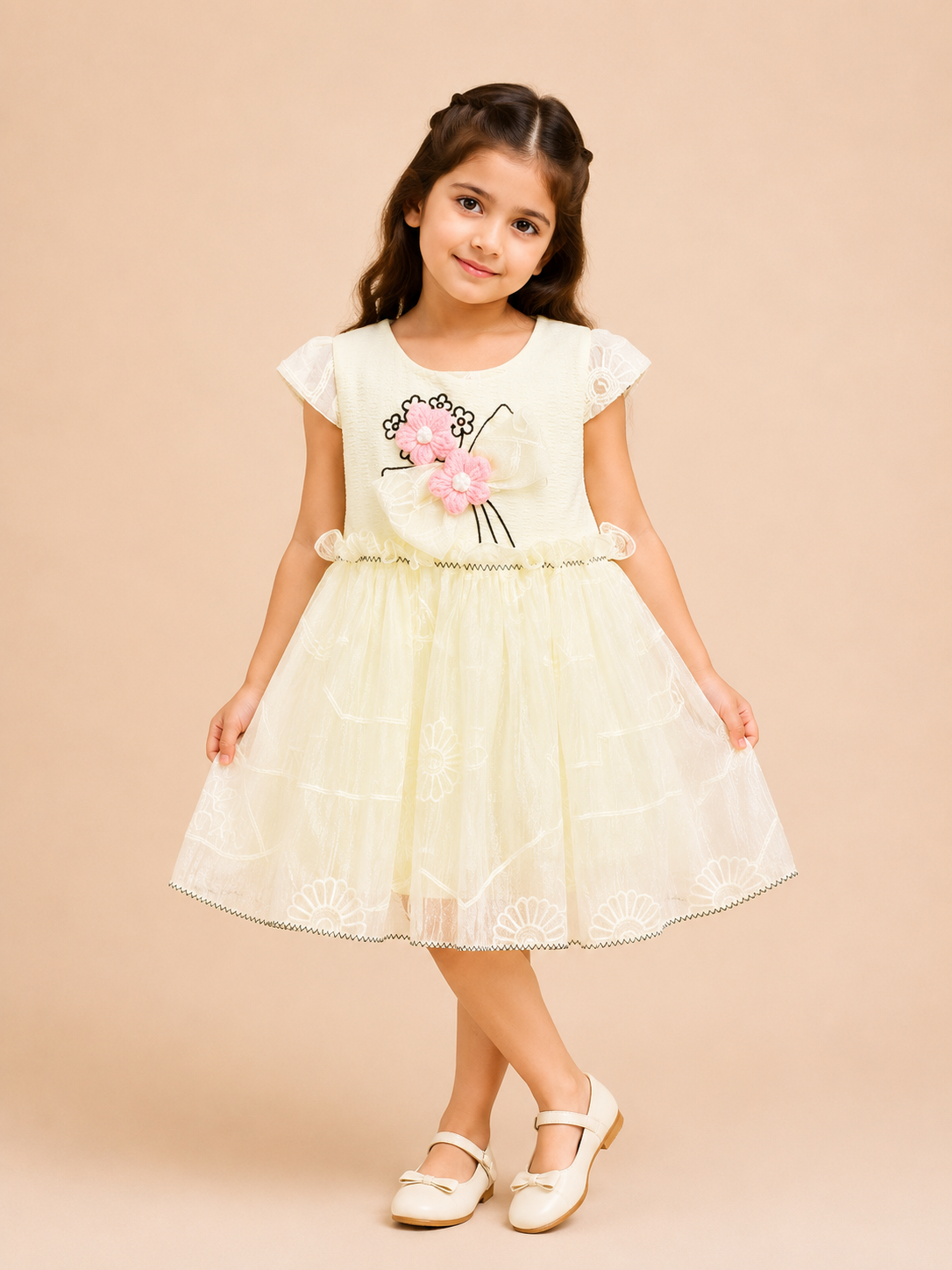 Baby Party Dress with Headband 202
