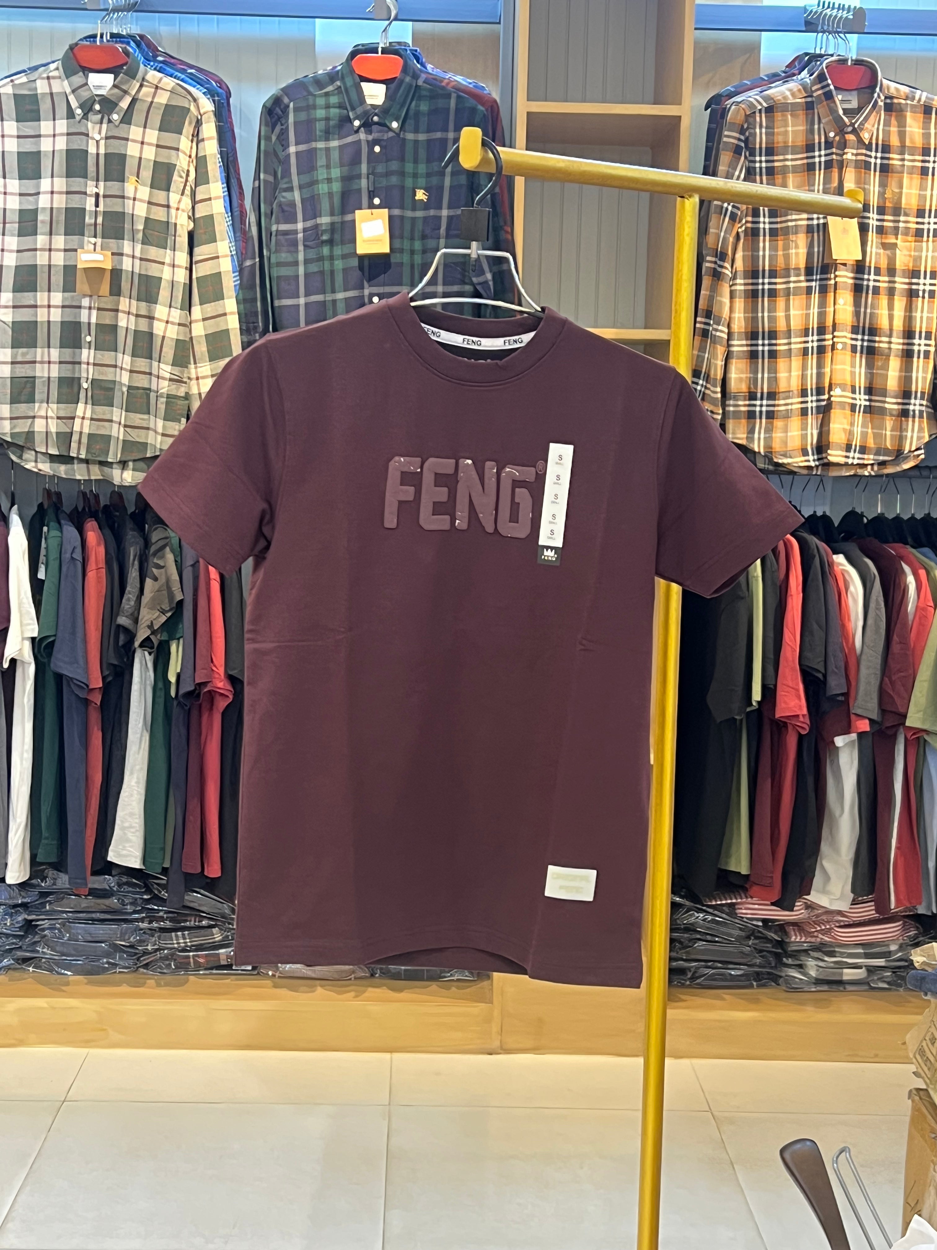 Gatsby Typography Printed T-Shirt for Men – Premium Cotton Regular Fit - 1426 F- MAROON