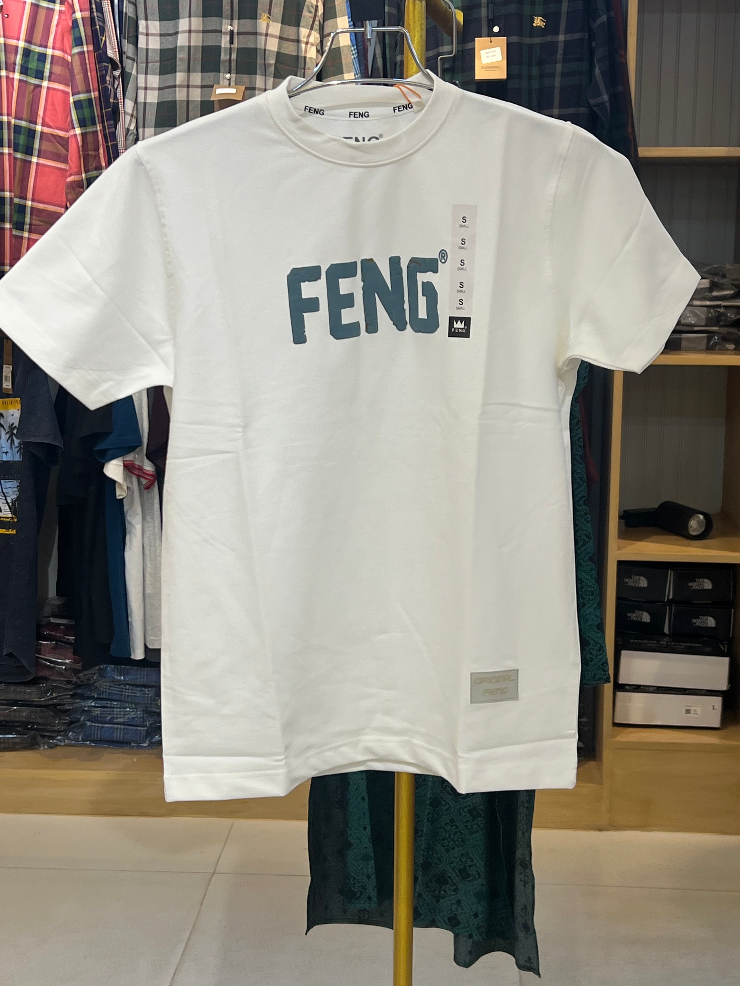 Gatsby Typography Printed T-Shirt for Men – Premium Cotton Regular Fit - 1426 A- WHITE