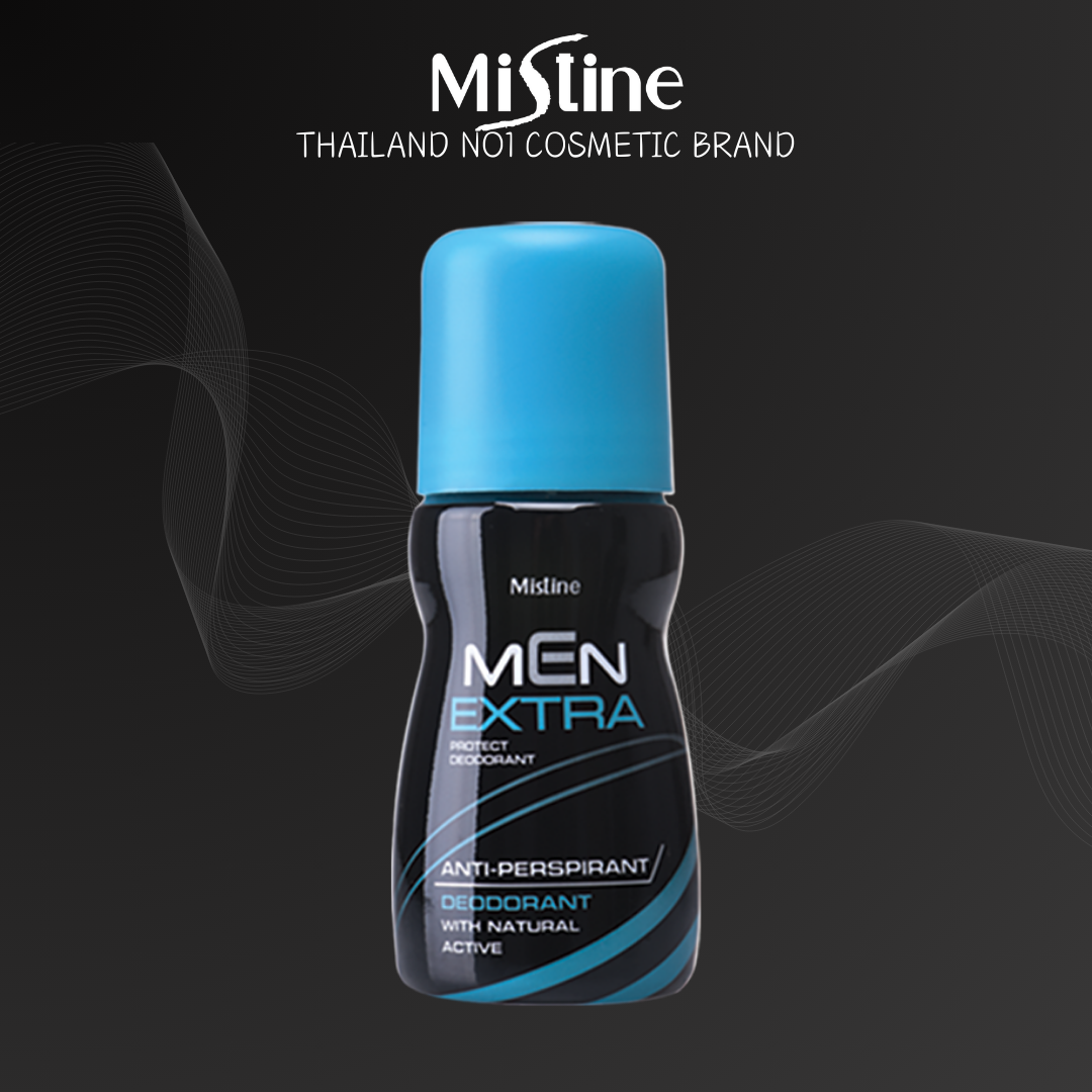 Mistine Roll-On Deodorant Collection – Whitening & Men Extra Variants (Thailand Cosmetic Brand)