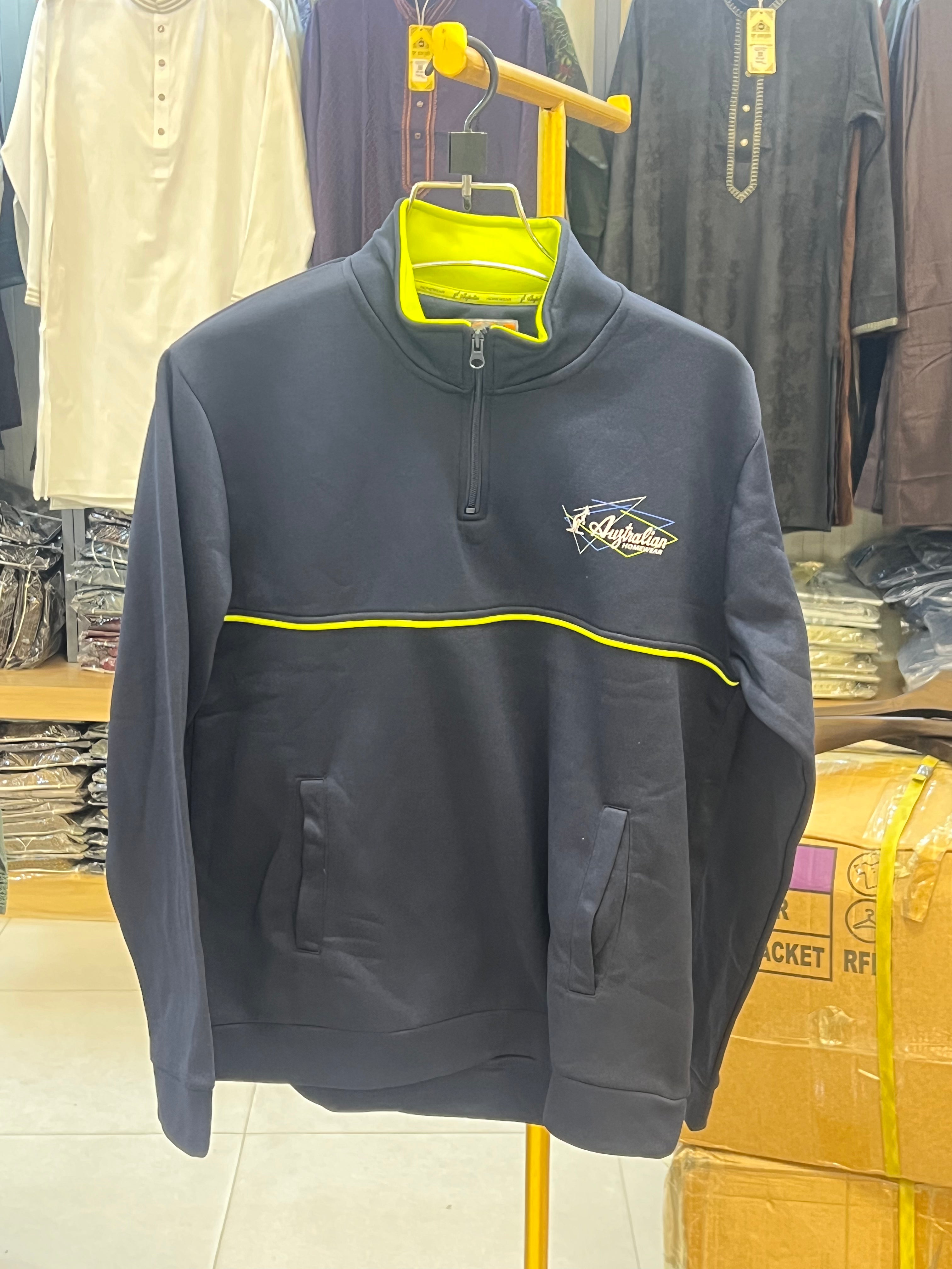 GATSBY Men’s Premium Half-Zip Sweatshirt 09