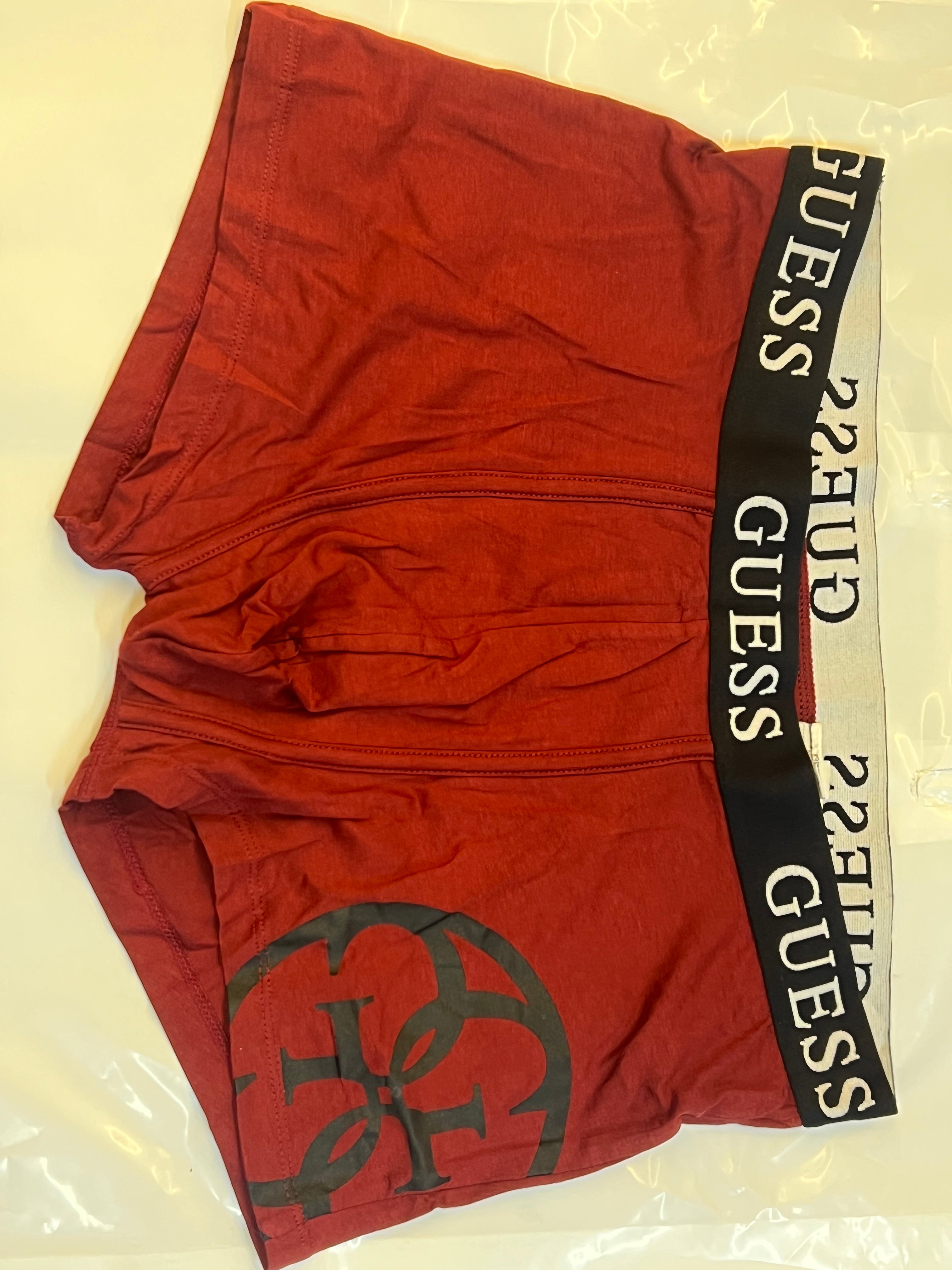 Gatsby Boxer Briefs - Burgundy 881 red