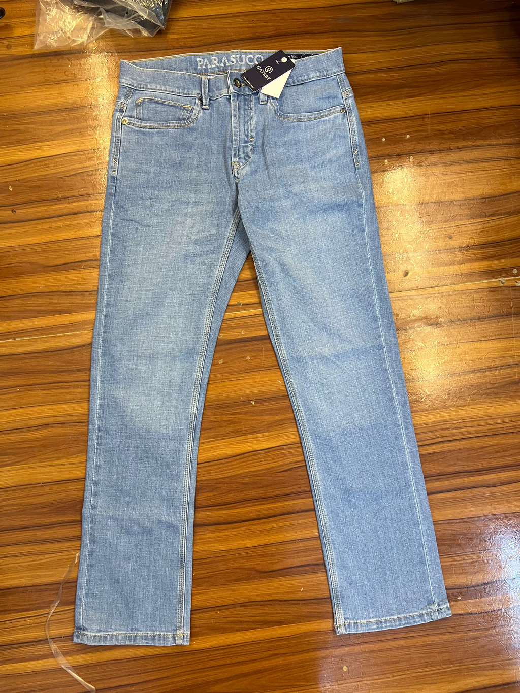 GATSBY Men’s Regular Fit Denim Jeans LIGHT BLUE
