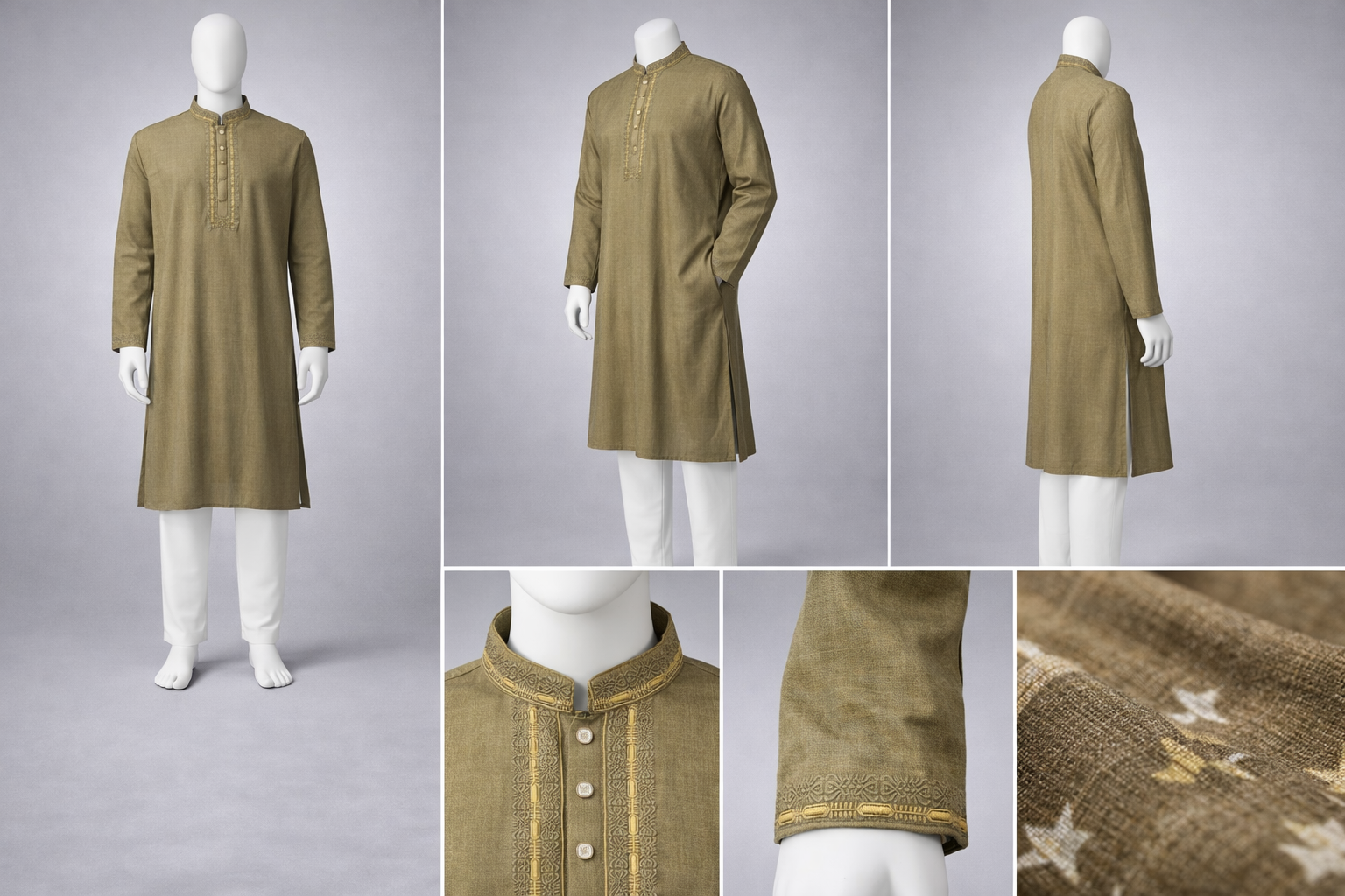 Premium Embroidery Panjabi for Men 712