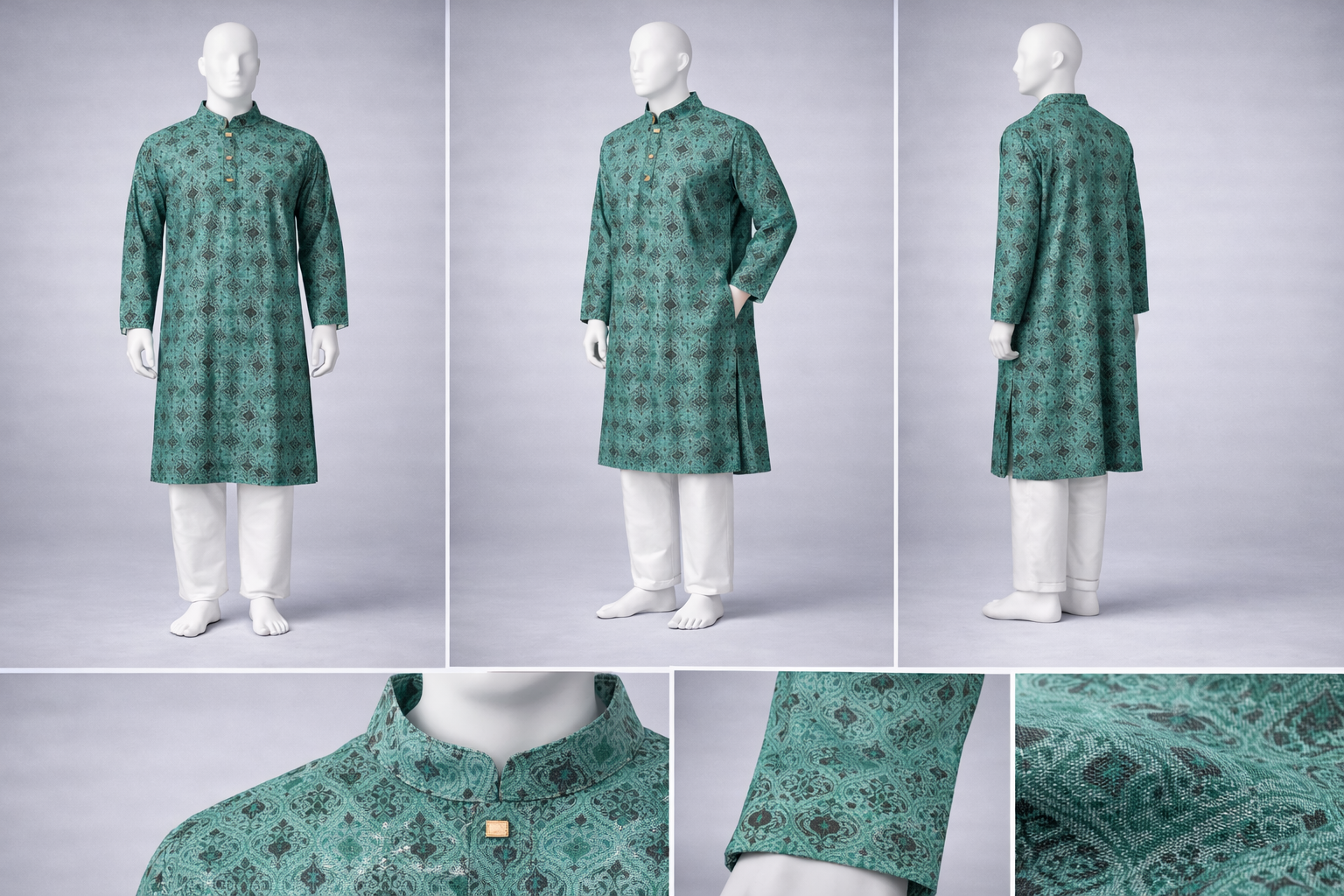 Premium Embroidery Panjabi for Men 701