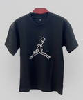 Kids Black Jumpman Graphic T-Shirt KD1 size 28