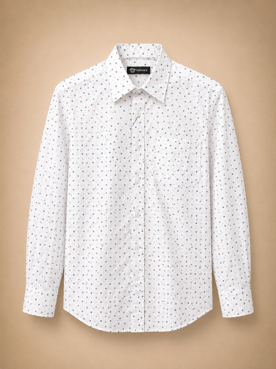 Premium Micro Printed Cotton Shirt VRSCP 103