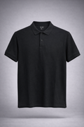 GATSBY MENS POLO T-SHIRT 007 _LH - Black