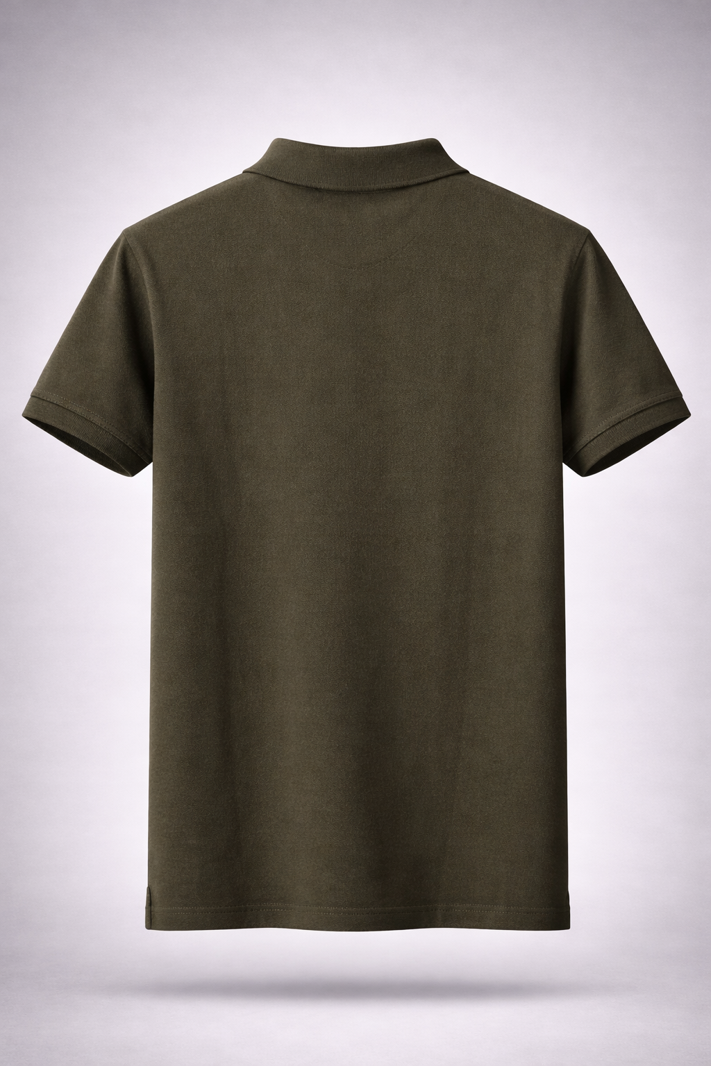 GATSBY Men’s Classic Stripe Polo Shirt olive 9001