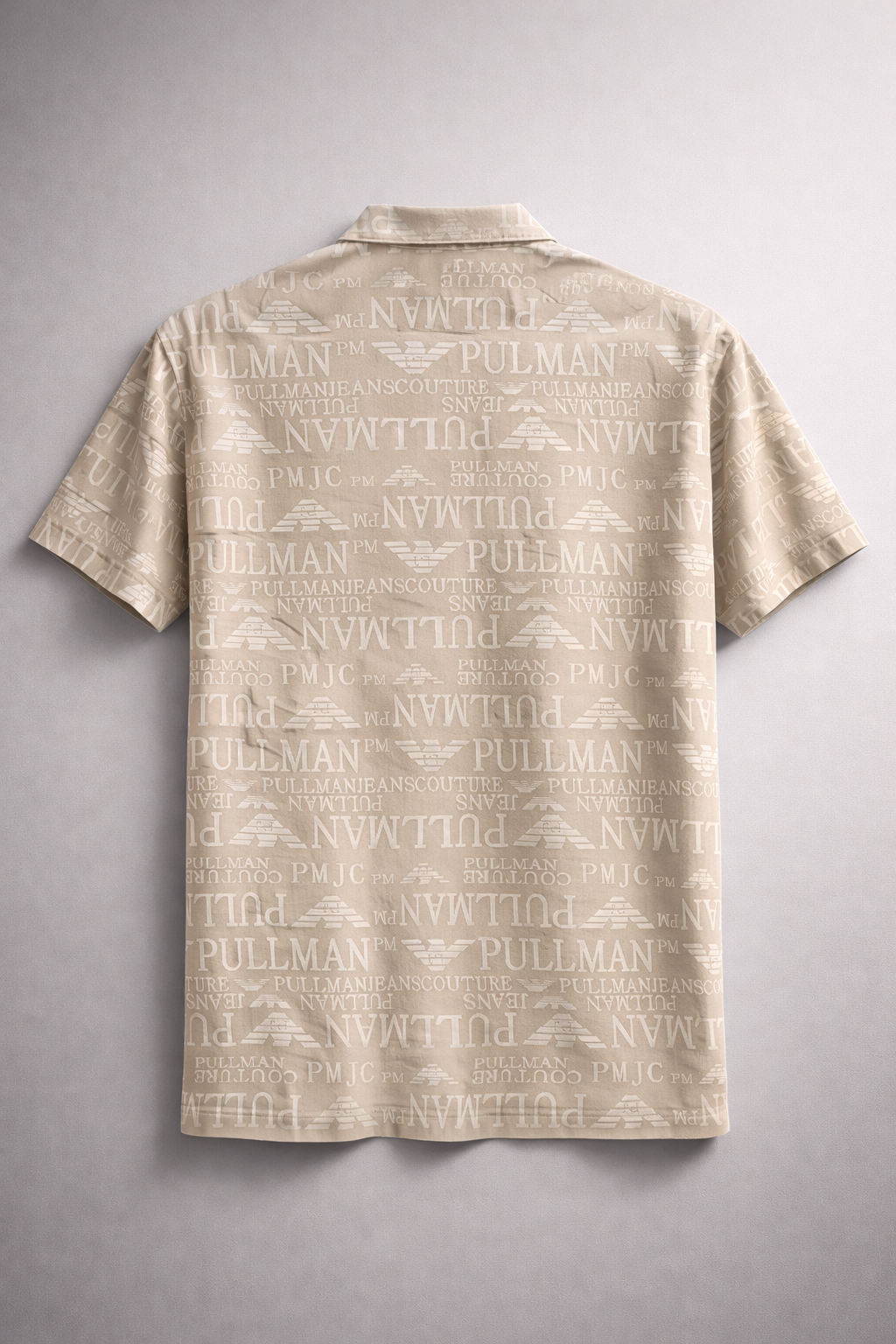 Men's Premium Open collar Shirt –  Jacquard 1007